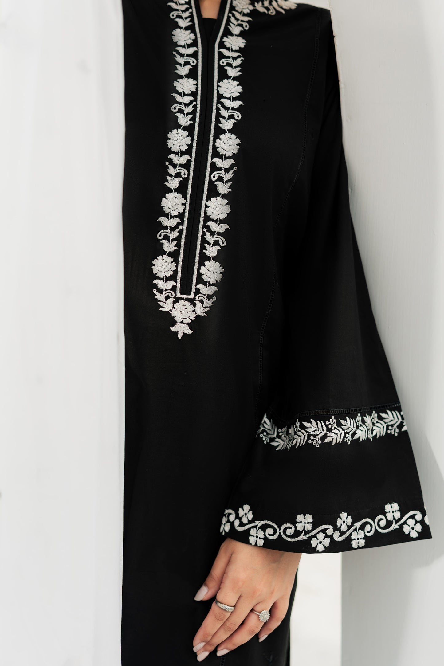 Zoe - 2pc/3pc Embroidered Suit