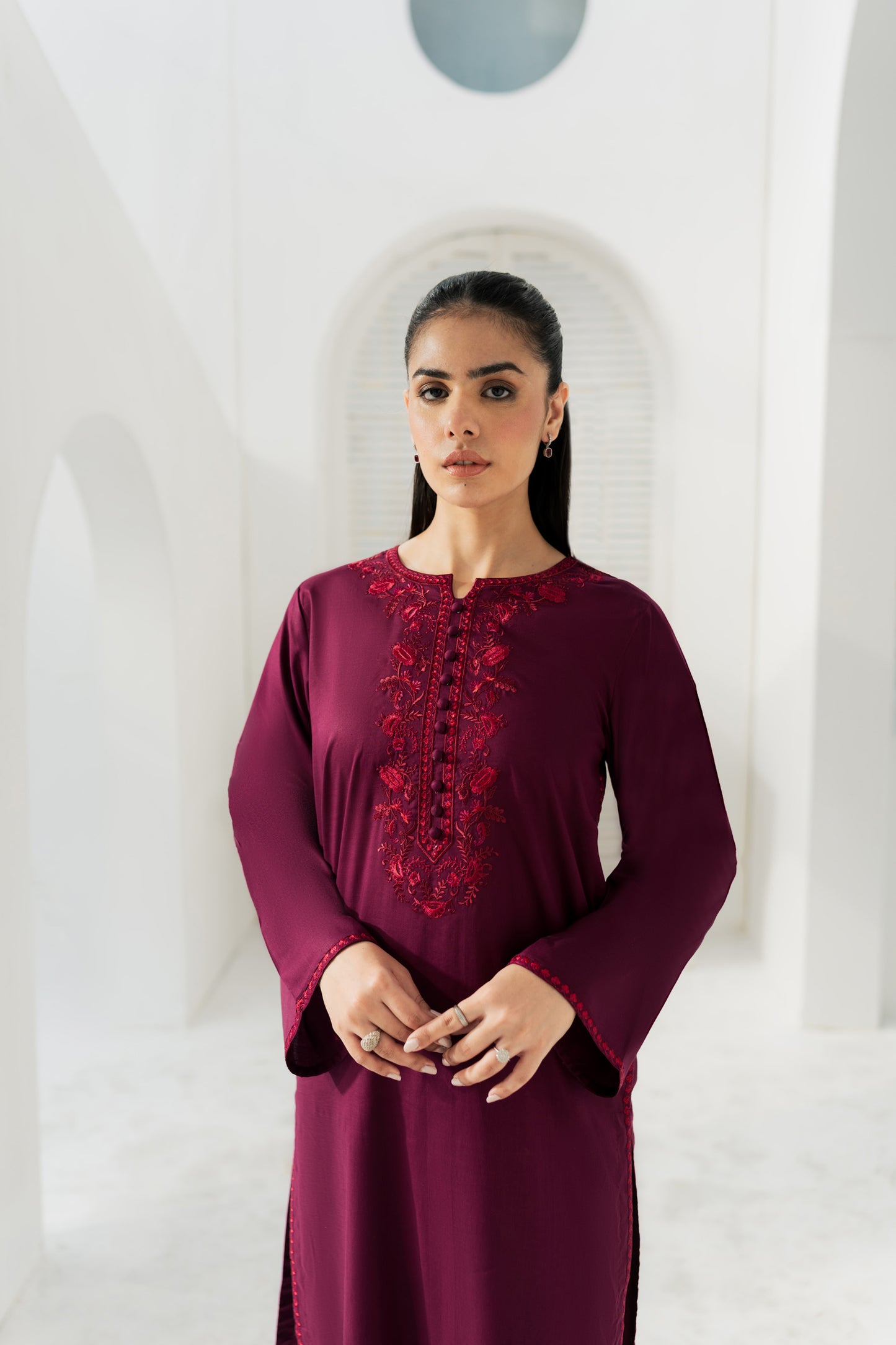 Alaya - 2pc Embroidered Suit